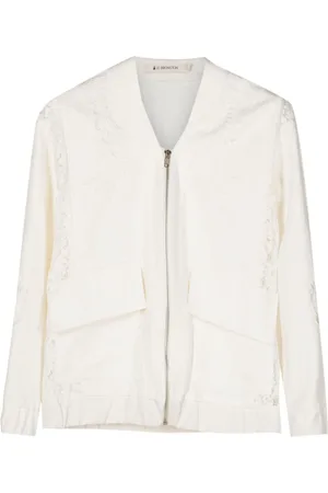 Lethicia Bronstein Chaqueta Benedita con aplique de encaje