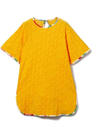 PUCCI Junior Vestido con logo en jacquard