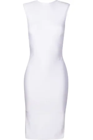 Lethicia Bronstein Vestido midi Gracie con espalda en V