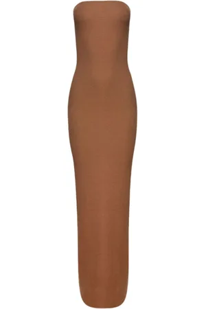 ÉTERNE Vestido tubo largo