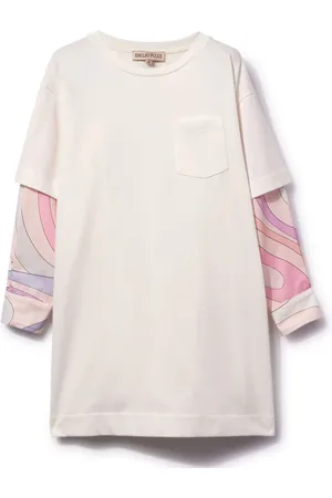 PUCCI Junior Vestido a capas