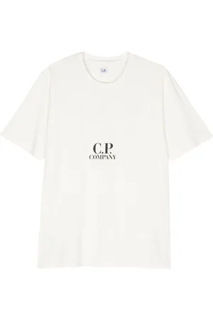 C.P. Company Camiseta con logo estampado