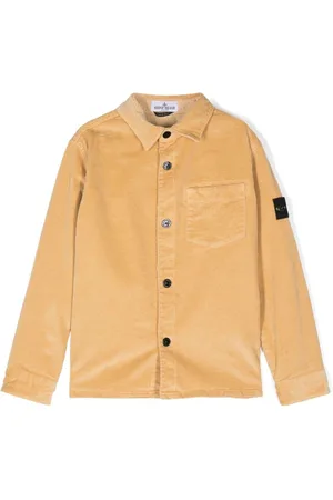 Stone Island Sobrecamisa con distintivo Compass