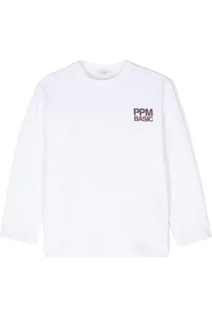 Paolo Pecora Camiseta con aplique del logo