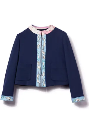 PUCCI Junior Chaqueta con motivo Pesci