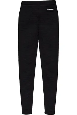 Jil Sander Leggins con parche del logo