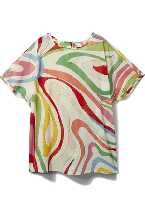 PUCCI Junior Camiseta con estampado Marmo