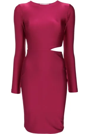 Lethicia Bronstein Vestido midi Sophia con abertura