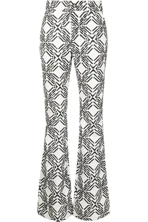 Lethicia Bronstein Pantalones Angela con motivo geométrico