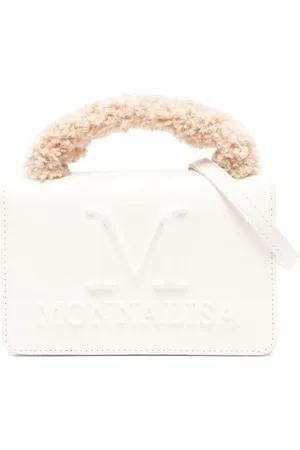 MONNALISA Bolso de hombro con logo en relieve