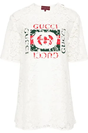 Gucci Camiseta con G entrelazada