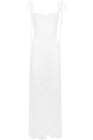 Atu Body Couture Vestido largo con encaje de x Rue Ra