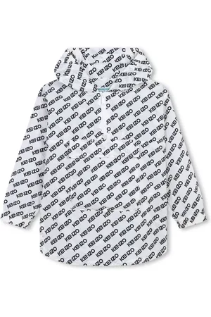 Kenzo Cortavientos con logo estampado