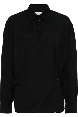 LEMAIRE Camisa con cuello recto y diseño retorcido