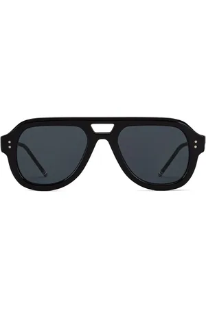 Thom Browne Gafas de sol con montura piloto
