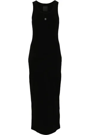 Givenchy Vestido midi con placa 4G