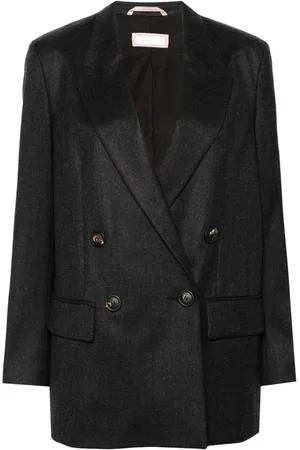 PESERICO SIGN Blazer con diseño abierto
