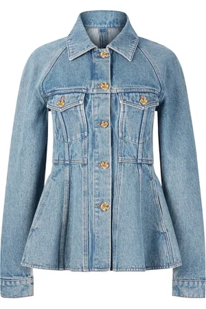 Nina Ricci Chaqueta vaquera con peplum