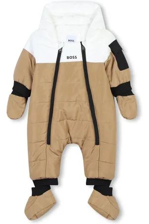 HUGO BOSS Traje de nieve con capucha y logo