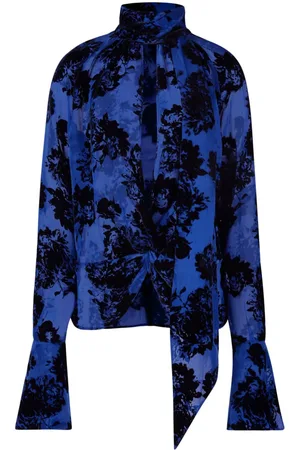 Nina Ricci Blusa con estampado floral