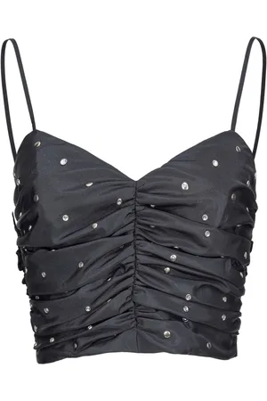 Pinko Top Nevache con apliques
