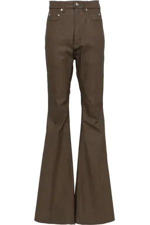 Rick Owens Vaqueros Bolan tipo bootcut