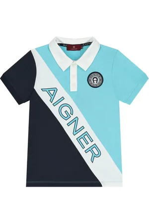 Aigner Polo con logo estampado