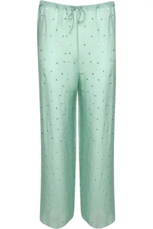 Oseree Pantalones rectos Gem Pants