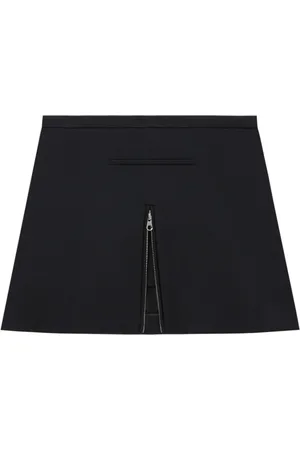 Courrèges Minifalda con detalle de cremallera