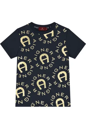 Aigner Camiseta con logo estampado