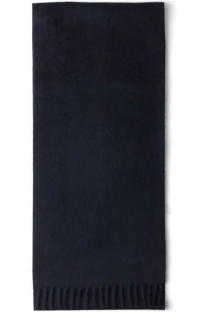 Prada Pashmina con logo bordado