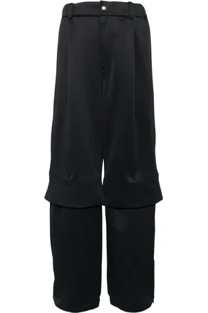 SONGZIO Pantalones anchos con diseño de capas