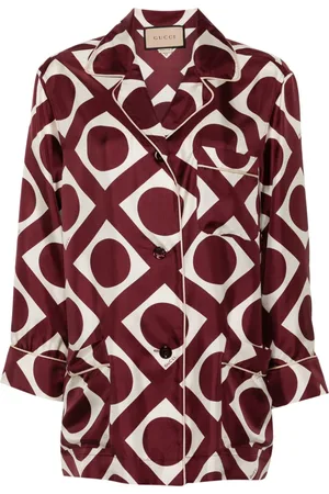 Gucci Camisa con estampado gráfico