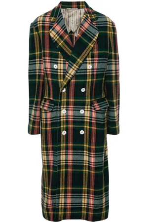 Vivienne Westwood Abrigo largo con efecto roto