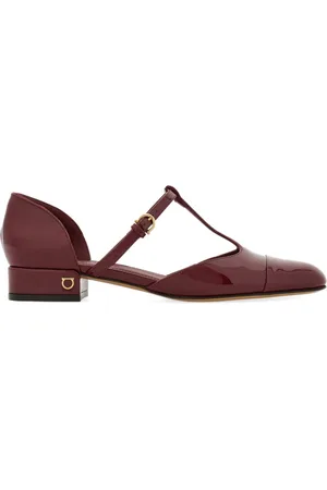 Salvatore Ferragamo Zapatos de tacón tipo bailarina con tira en T