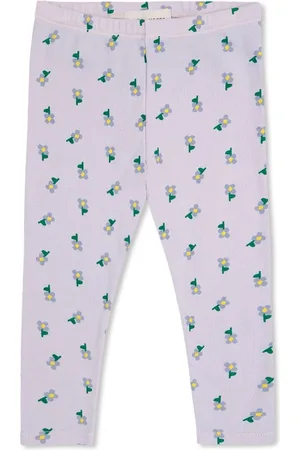 Bobo Choses Leggins Pansy Flower
