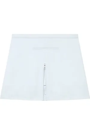 Courrèges Minifalda con detalle de cremallera