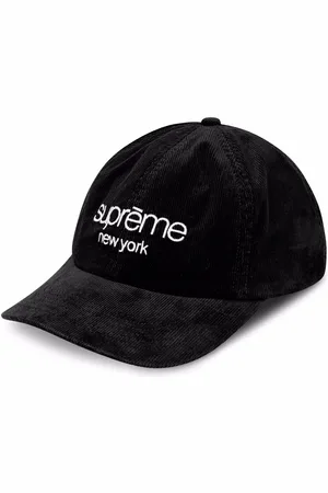 Supreme Gorra de pana con logo
