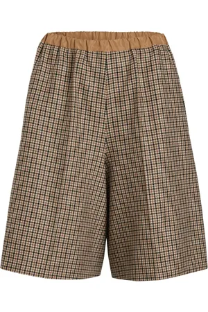 Patou Pantalones cortos con motivo pied de poule
