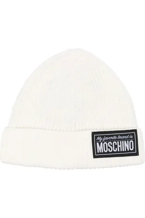Moschino Gorro con parche del logo