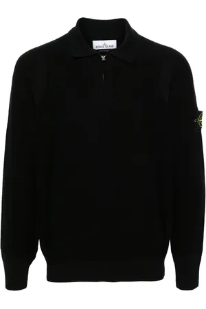 Stone Island Polo con distintivo Compass