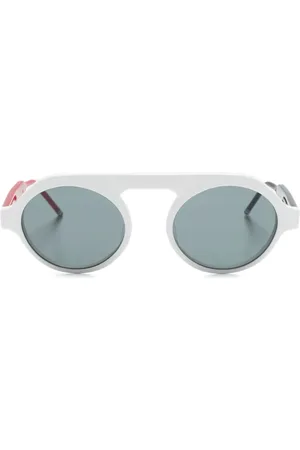 Thom Browne Gafas de sol con montura redonda