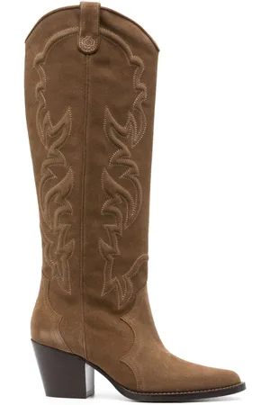 Maje Botas estilo cowboy con tacón de 65 mm