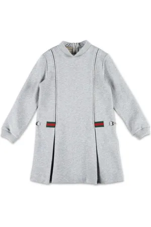 Gucci Vestido con tribanda web