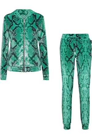 Philipp Plein Set de joggers estampados