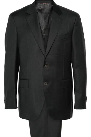 CANALI Traje a rayas diplomáticas