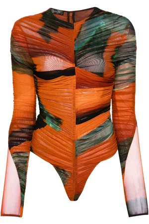 MUGLER Body con estampado Archive