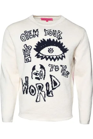 THE ELDER STATESMAN Jersey con motivo gráfico en intarsia