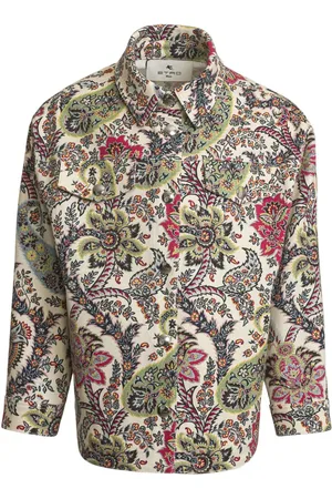 Etro Chaqueta con estampado de cachemira