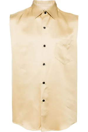 Ernest W. Baker Camisa sin mangas con botones